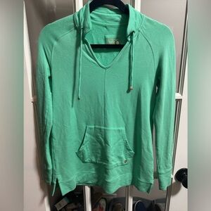 Lilly Pulitzer Cassi Popover Sweater - Gustavia Green size xxs
